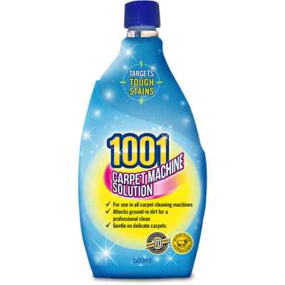 1001 CARPET MACHINE SOLUTION 500ML X 6