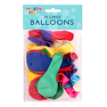 BALLOONS 9 INCH ASST COLOURS 20PK X 12