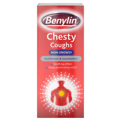 BENYLIN CHESTY COUGHS NON-DROWSY 150ML X 6
