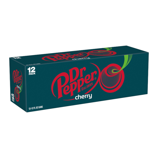 USA DR PEPPER CHERRY CANS 355ML X 12 ( NOT PRICE MARKED )