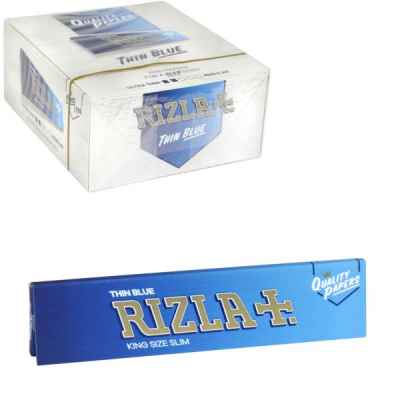 RIZLA BLUE SLIM K/S 50'S