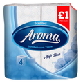 AROMA PERFUMED T/T 2PLY 4 ROLL X 10 BLUE PM £1
