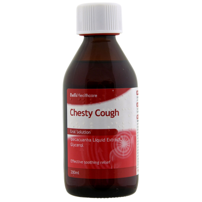BELLS CHESTY COUGH 200ML X 6