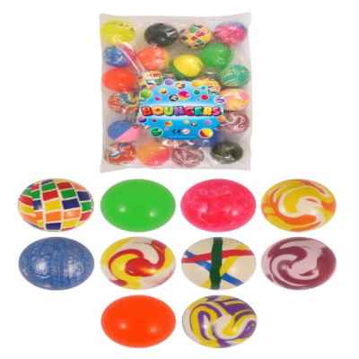 BALL JET / BOUNCY BALLS 6CM 10 ASTD COLS X 25