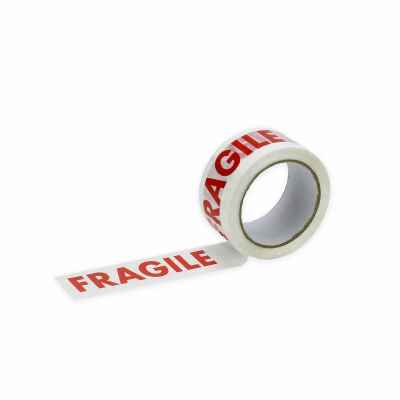 BOXES FRAGILE TAPE 48MM X 66M X 6